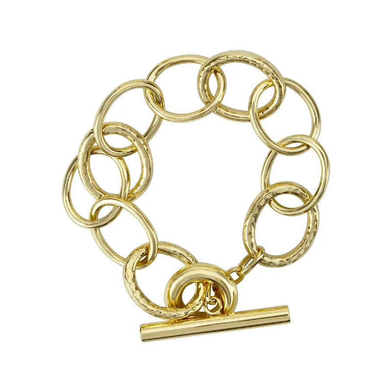 Ladies adjustable gleam bracelets -Bracelet- Gold