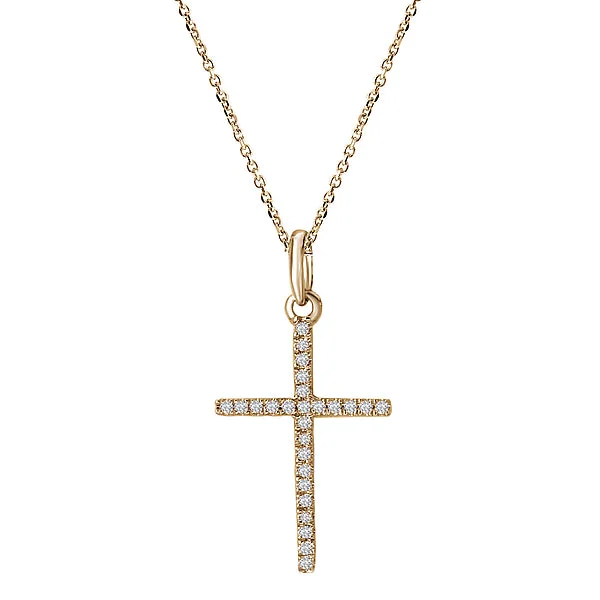 Ladies eternal infinity necklaces -Diamond Cross Fashion Necklace