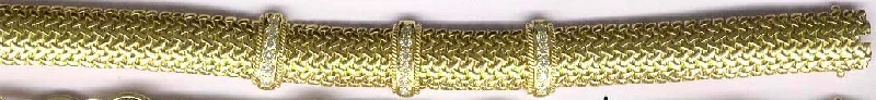 Ladies unique crafted bracelets -Repair - Bracelet - Diamond (557B)