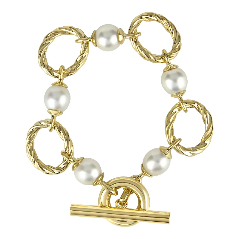 Ladies orbit glow bracelets -Bracelet -south Sea Pearl