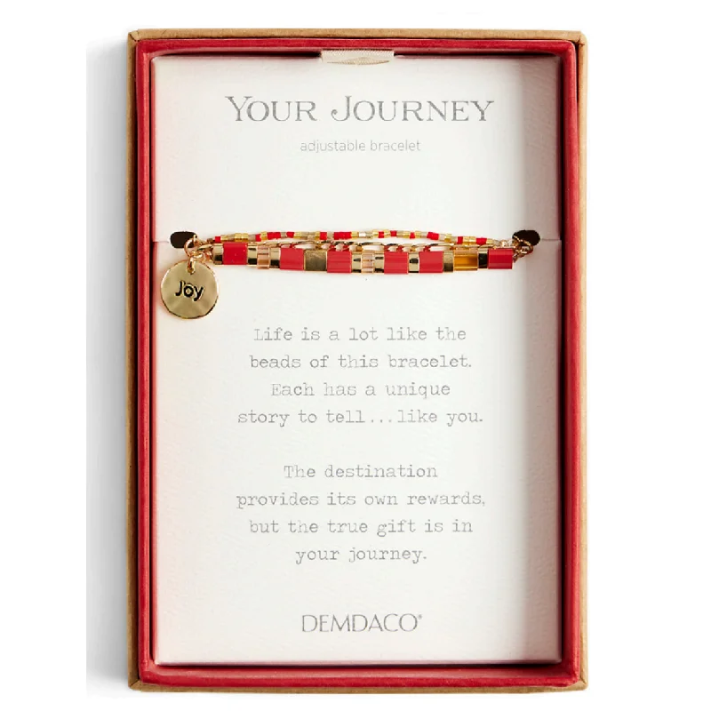 Ladies petal glow bracelets -Your Journey Tile Bracelet – Holiday