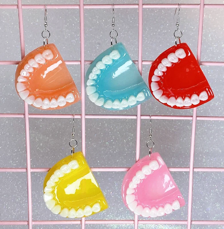 Ladies Earrings Matte Spark-Teeth Earrings (5 Colors)