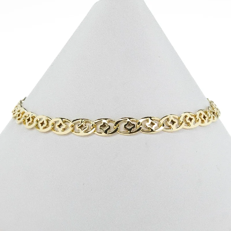 Ladies radiant glitter bracelets -Modern Mariner Link 8.2" Chain Bracelet in 14K Yellow Gold