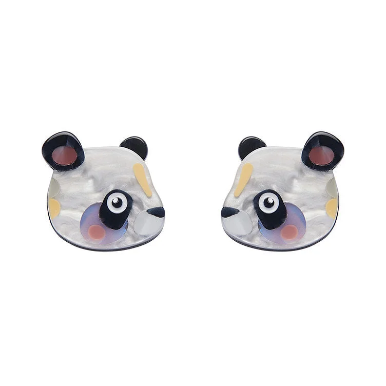 Ladies Earrings for Student Spark-Erstwilder - The Patient Panda Earrings - Pete Cromer Wildlife (2022)