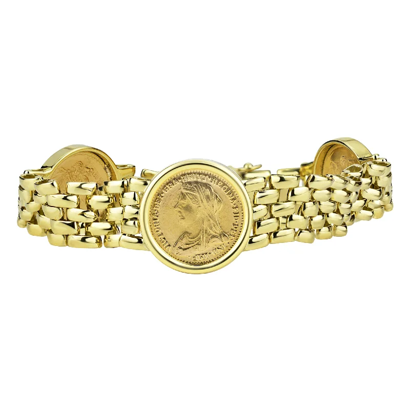 Ladies gala glow bracelets -Bracelet - Gold (2313B)