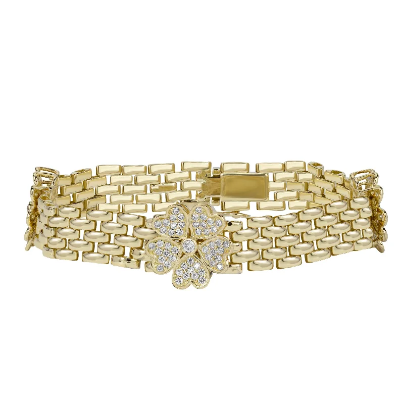 Ladies single hue bracelets -Bracelet - Diamond (2359A)