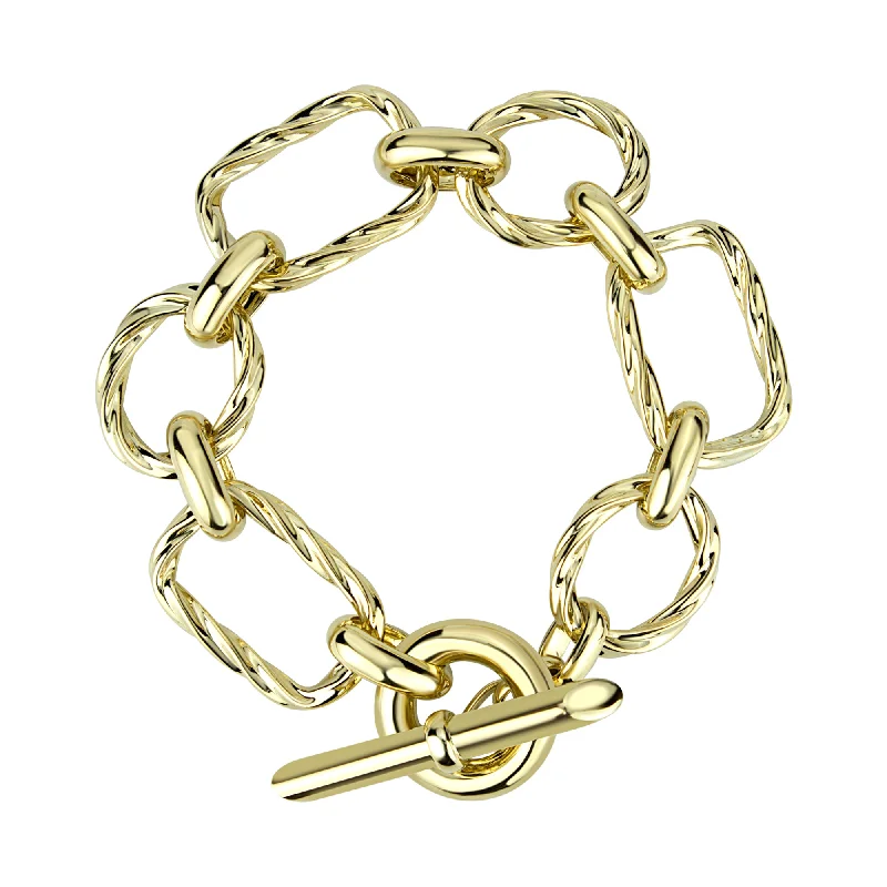 Ladies uplifting flair bracelets -Bracelet - Gold