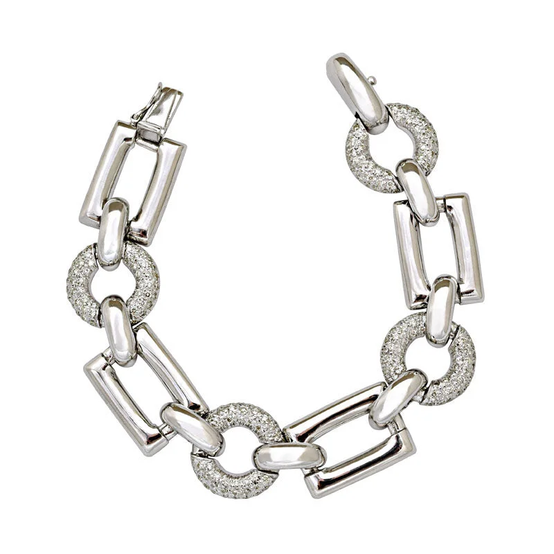 Ladies sparkling diamond bracelets -Bracelet- Diamond