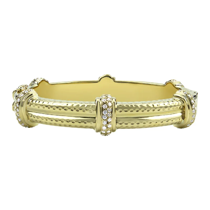 Ladies memory gleam bracelets -Bangle - Diamond (2336E)