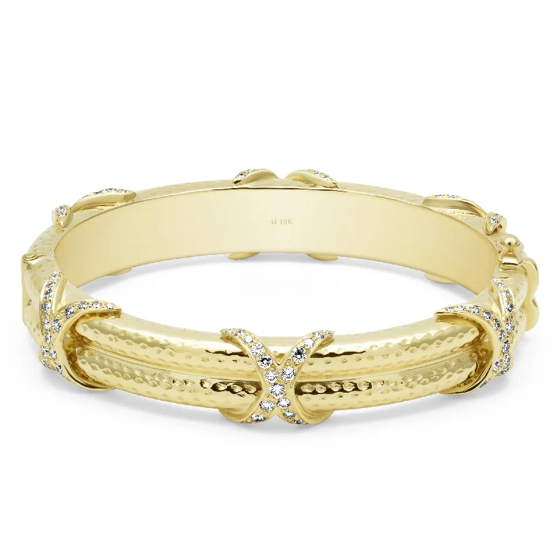 Ladies cosmic charm bracelets -Bangle - Diamond