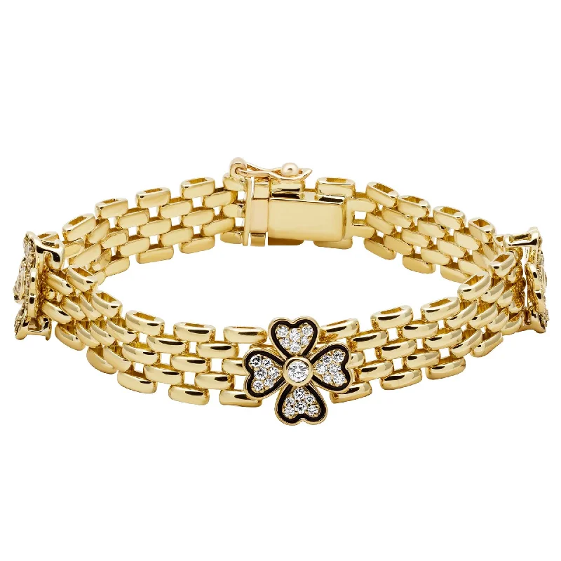 Ladies twinkling star bracelets -Bracelet - Diamond (enamel) (2394C)