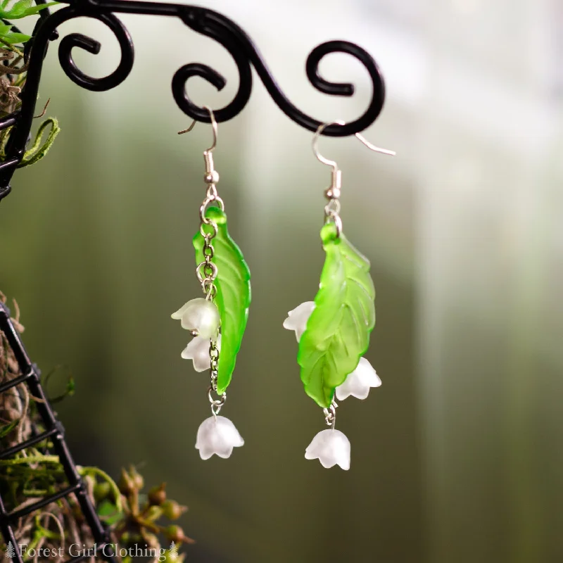 Ladies Earrings Soft Spark-Lily of the Valley Earrings