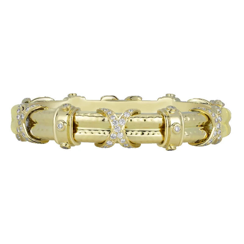 Ladies autumn hue bracelets -Bangle - Diamond (2370D)