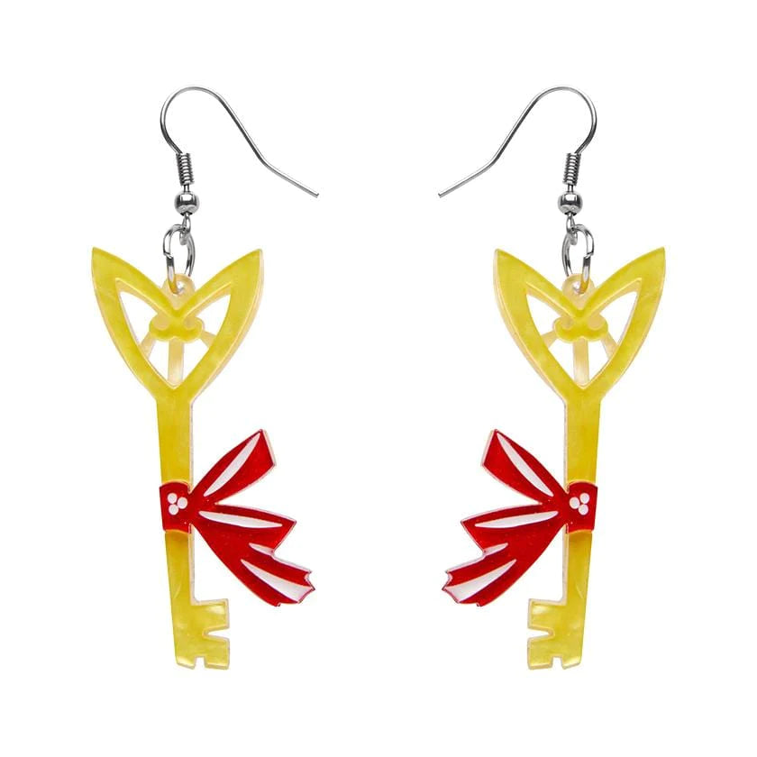 Erstwilder - The Golden Key Earrings - Kitschy Witch (2021)