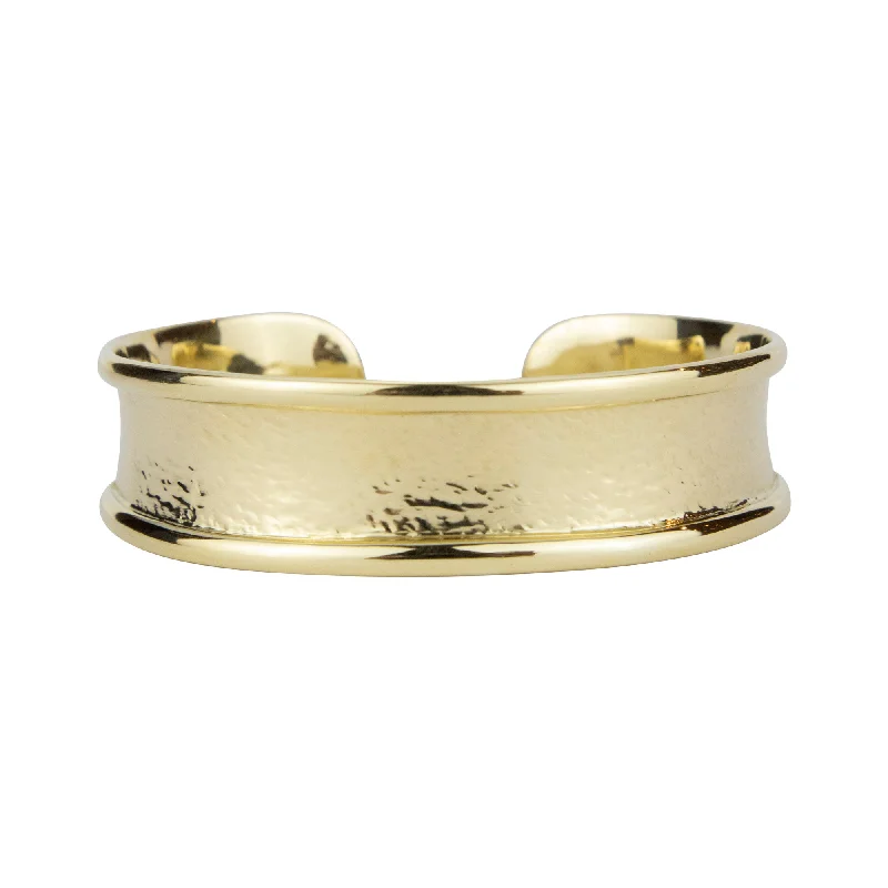 Ladies antique treasure bracelets -Cuff Bangle - 18k Gold