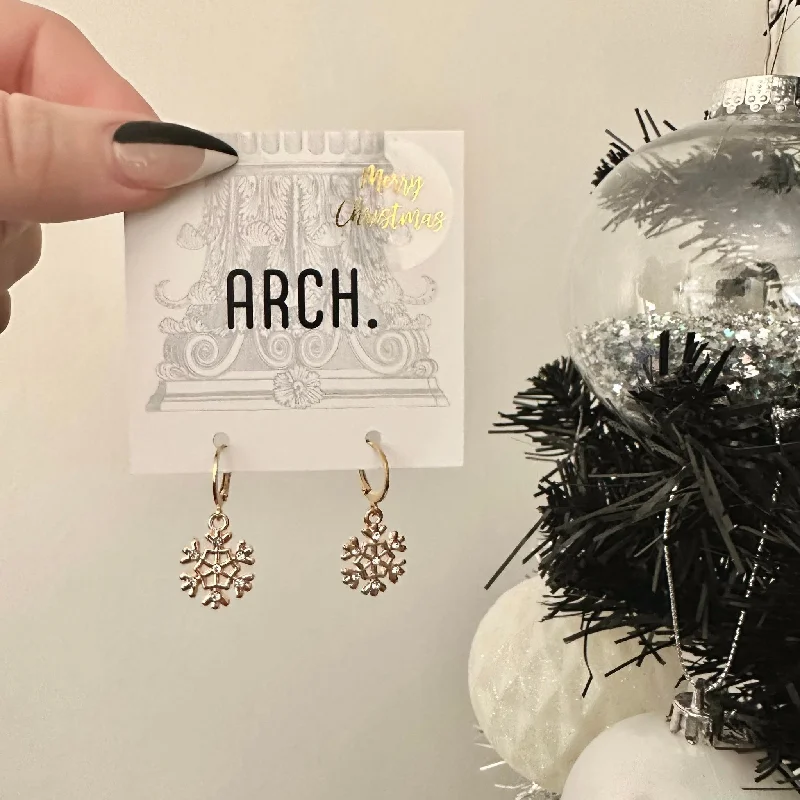 Ladies Earrings for Festive Shine-Arch Earrings - Wonderland