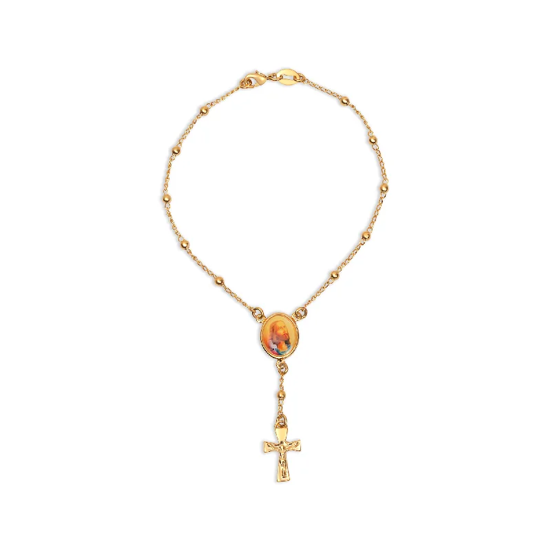 Ladies solar flare bracelets -THE CHRISTO ROSARY BRACELET