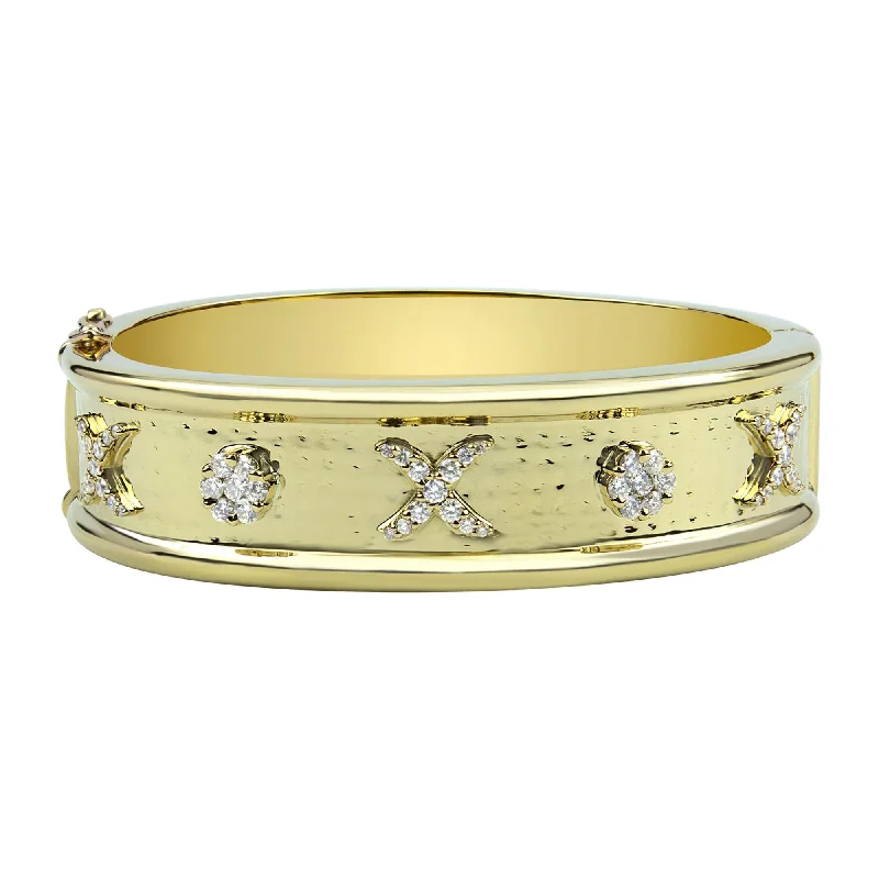 Ladies sisterly spark bracelets -Bangle - Diamond (2336A)