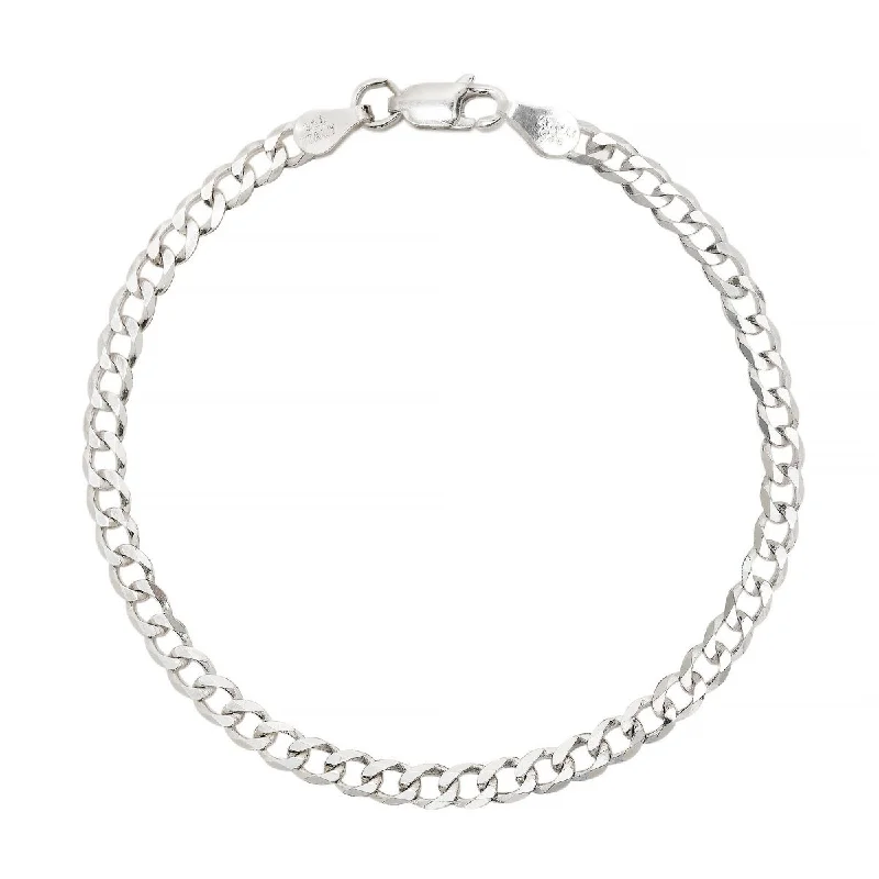 Ladies soft whisper bracelets -Cuban Curb Chain Bracelet