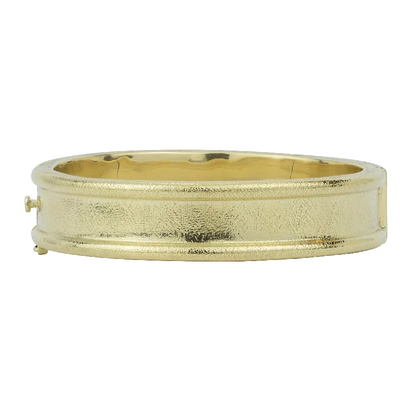 Ladies mountain ridge bracelets -Bangle - Gold