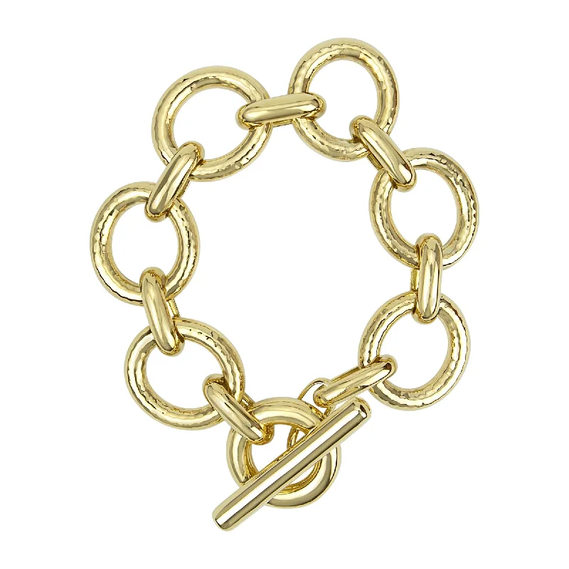 Ladies beach wave bracelets -Bracelet - Gold (2332B)