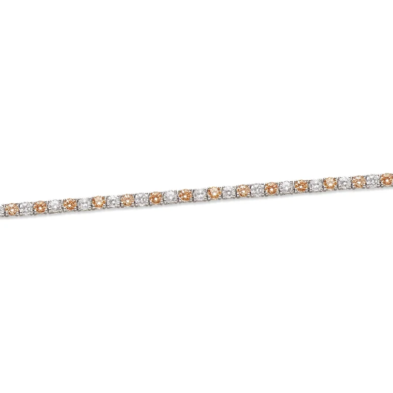 Ladies hopeful spark bracelets -THE CITRINE PAVE' TENNIS BRACELET