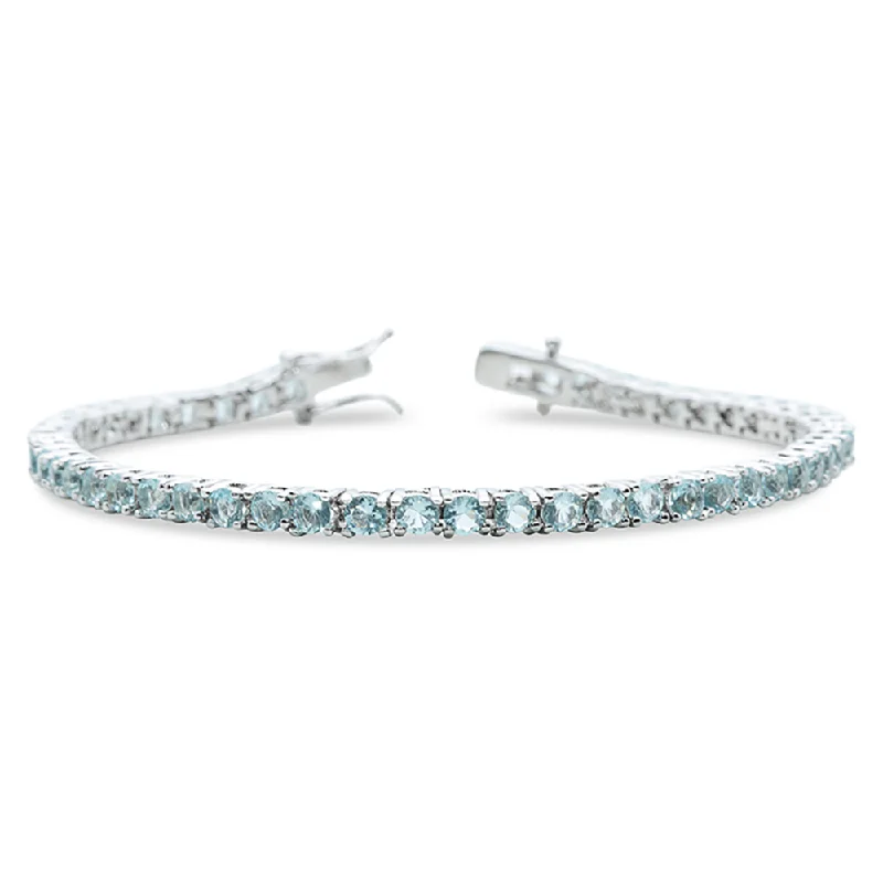 Ladies coastal tide bracelets -THE AZUL TENNIS BRACELET