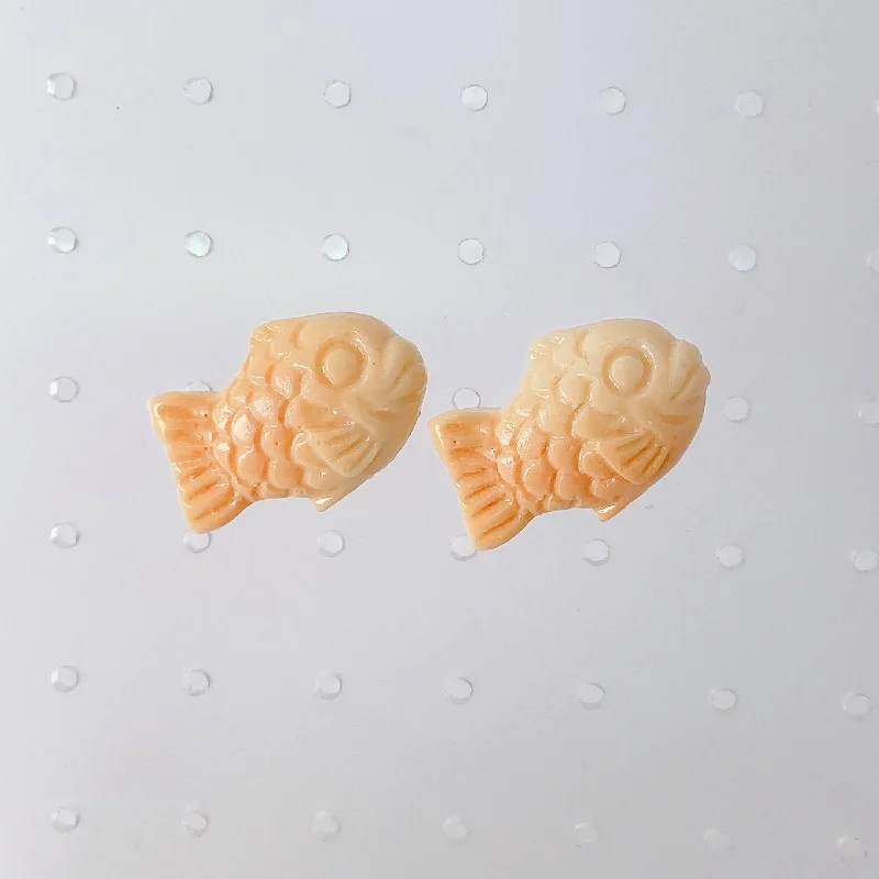 Ladies Earrings Sterling Shine-Instant Shipping! Taiyaki Earrings